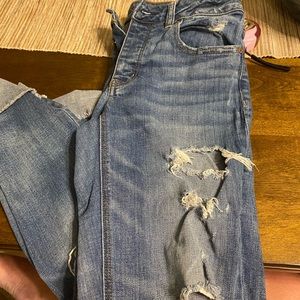 American eagle ripped jeans